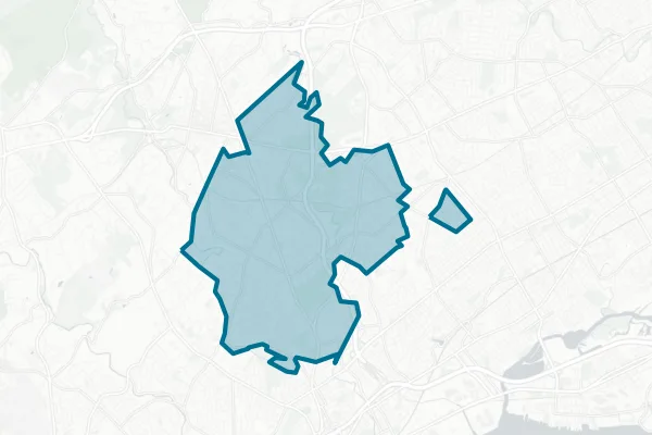 Wallingford-swarthmore School District — detail map
