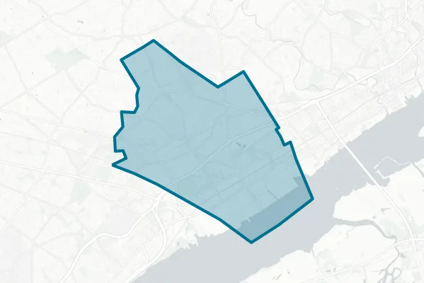Chichester School District — detail map