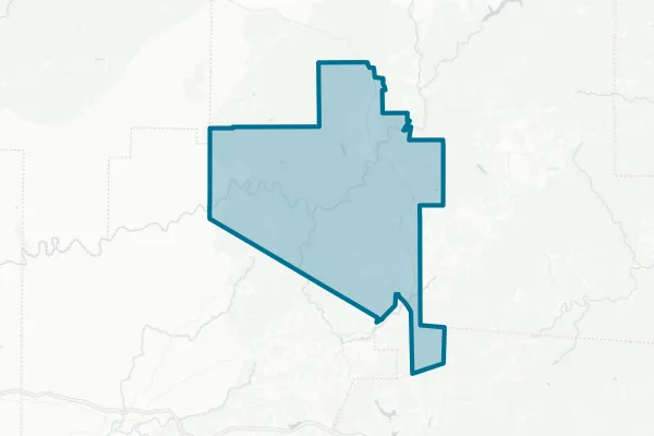 Ridgway Area School District — detail map