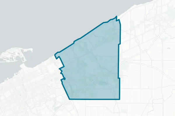 Harbor Creek School District — detail map