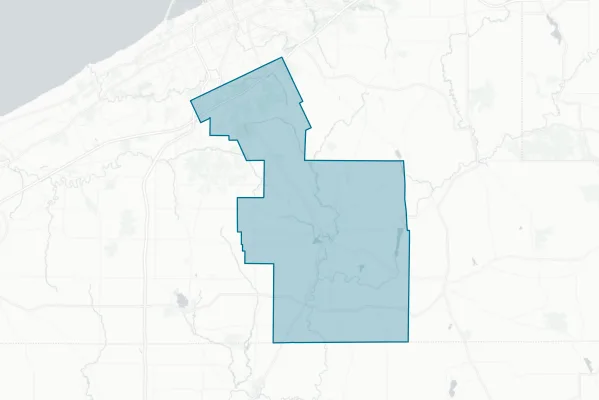 Fort Leboeuf School District — detail map