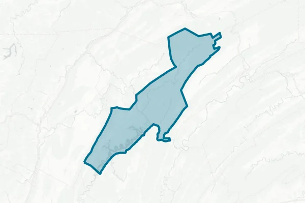 Huntingdon Area School District — detail map