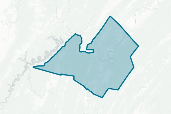 Mount Union Area School District — detail map