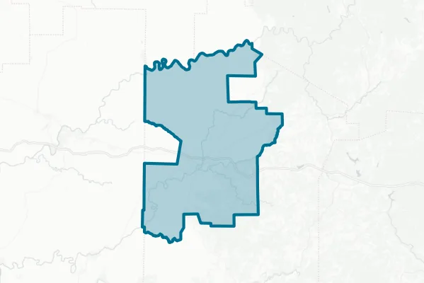 Brookville Area School District — detail map