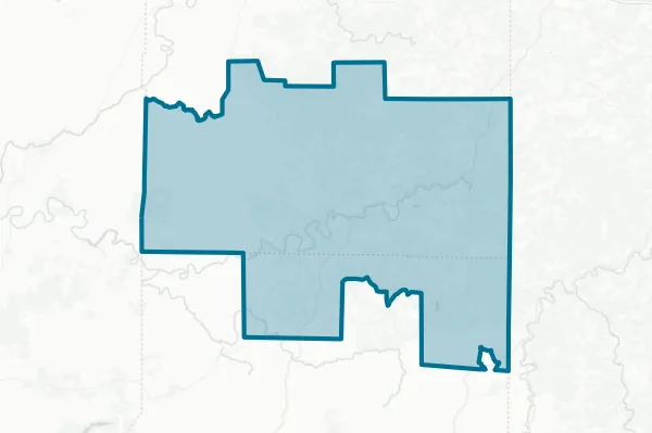 Punxsutawney Area School District — detail map