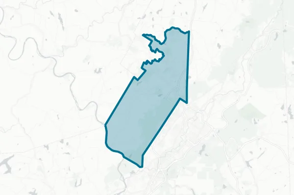 Abington Heights School District — detail map