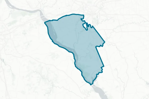 Penn Manor School District — detail map