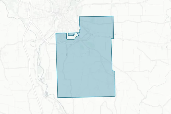 Shenango Area School District — detail map