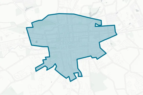 Lebanon School District — detail map