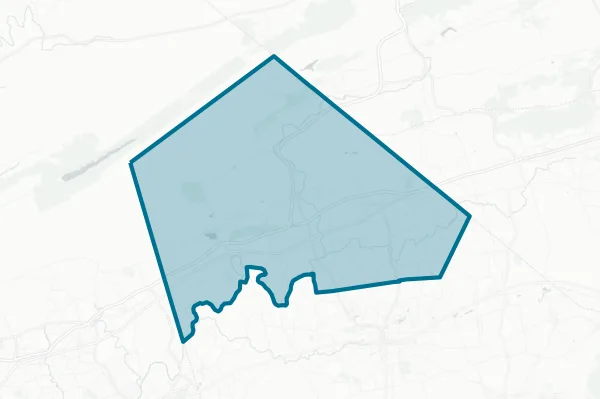 Northern Lebanon School District — detail map