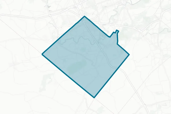 East Penn School District — detail map