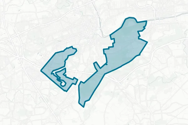 Salisbury Township School District — detail map