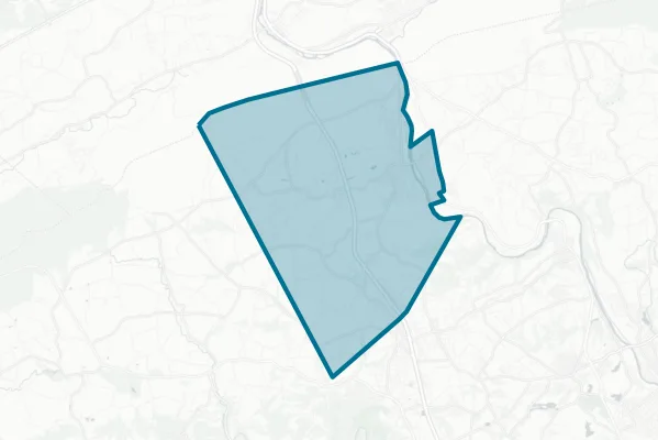 Northern Lehigh School District — detail map