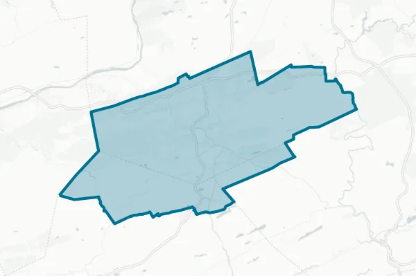 Hazleton Area School District — detail map