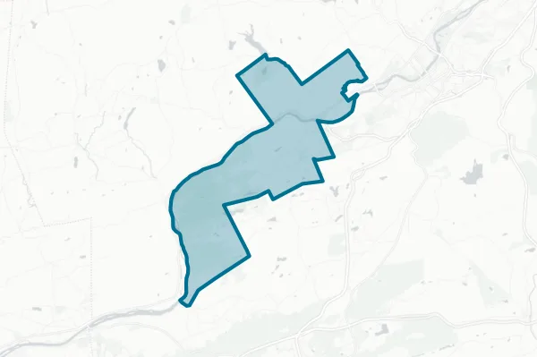 Greater Nanticoke Area School District — detail map