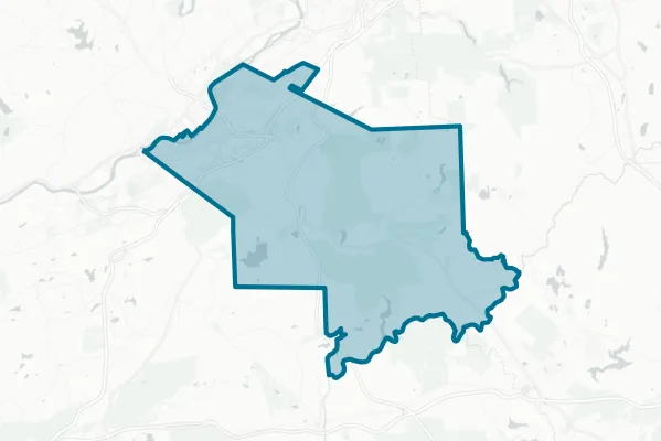 Wilkes Barre Area School District — detail map