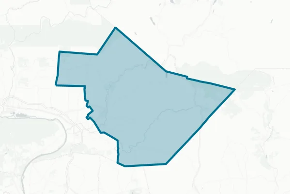 East Lycoming School District — detail map