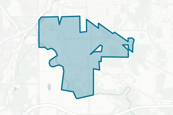 Farrell Area School District — detail map