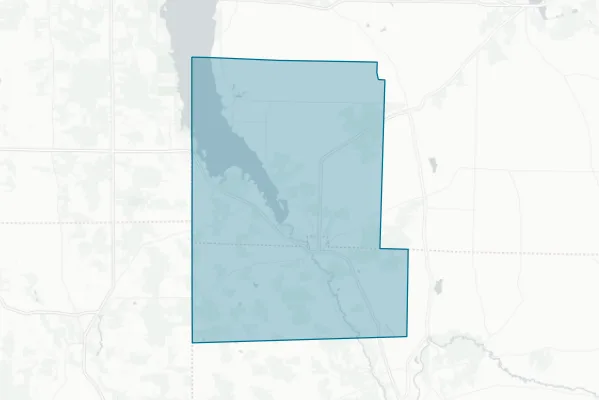 Jamestown Area School District — detail map