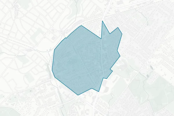 The School District of Jenkintown — detail map
