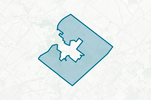 Lower Moreland Township School District — detail map