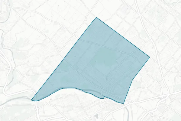 Norristown Area School District — detail map