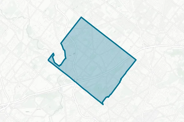 School District of Upper Dublin — detail map