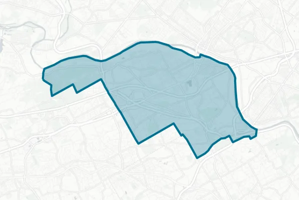 Upper Merion Area School District — detail map