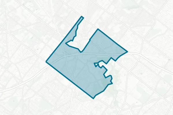 School District of Upper Moreland Township — detail map