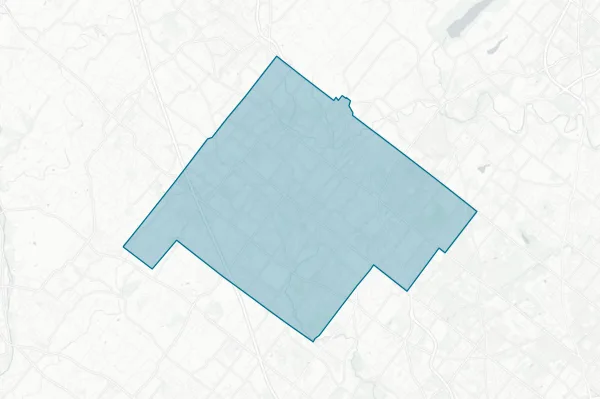 North Penn School District — detail map