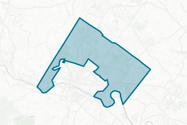 Pottsgrove School District — detail map
