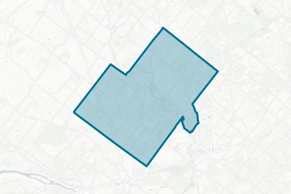 Wissahickon School District — detail map