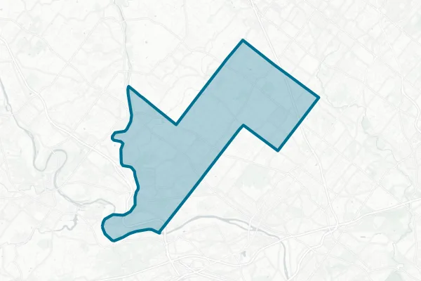 Methacton School District — detail map