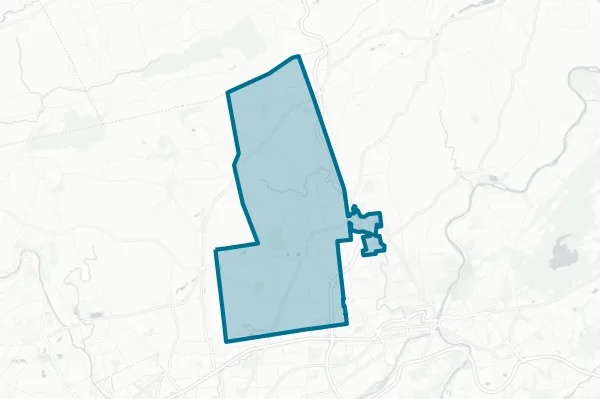 Nazareth Area School District — detail map