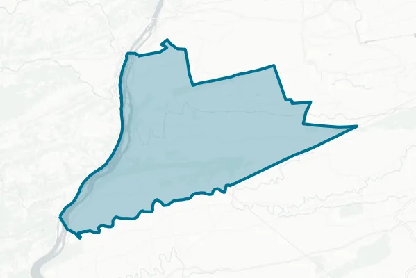 Line Mountain School District — detail map