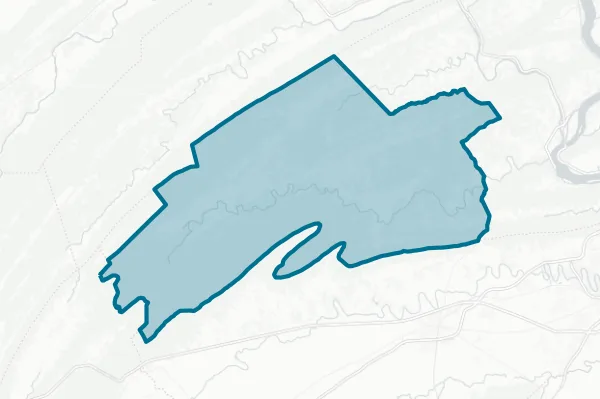 West Perry School District — detail map