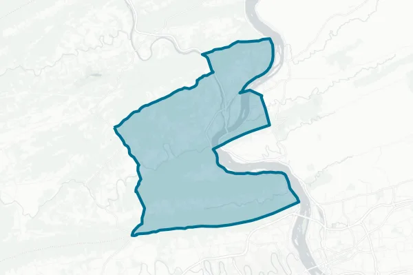 Susquenita School District — detail map