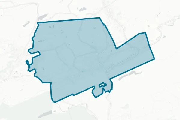 Pottsville Area School District — detail map