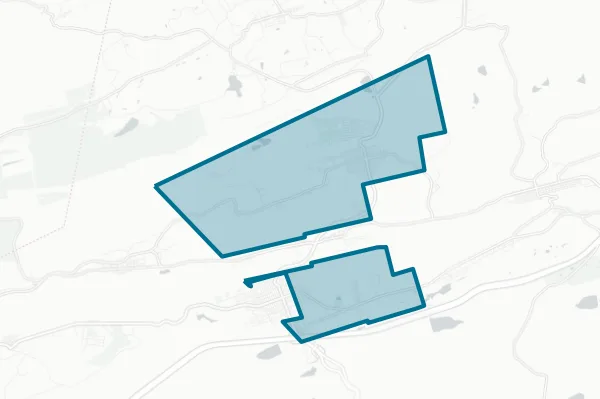 Shenandoah Valley School District — detail map