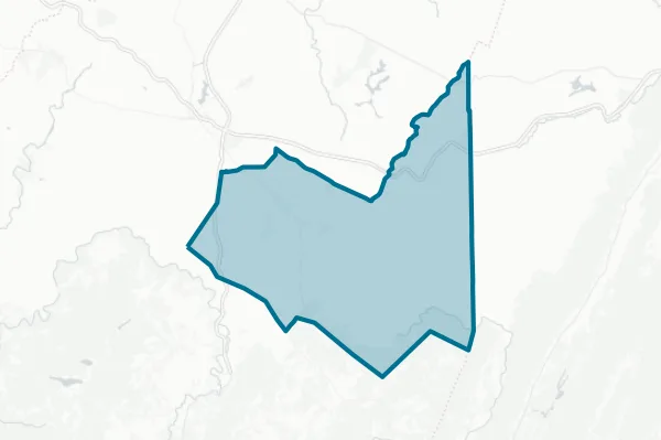 Berlin Brothersvalley School District — detail map