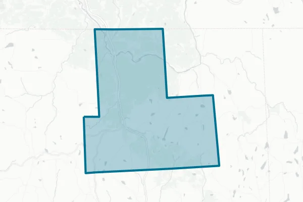 Blue Ridge School District — detail map
