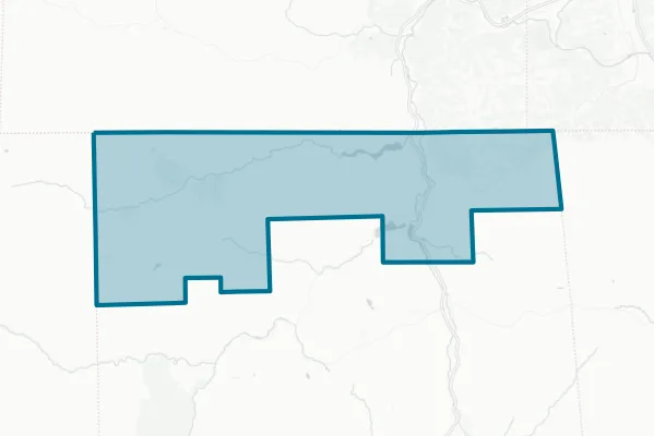 Northern Tioga School District — detail map