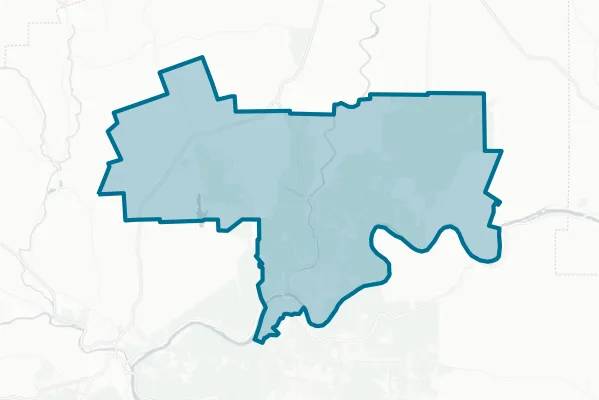 Oil City Area School District — detail map