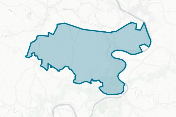 California Area School District — detail map