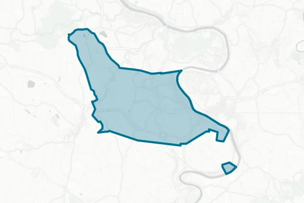 Charleroi Area School District — detail map