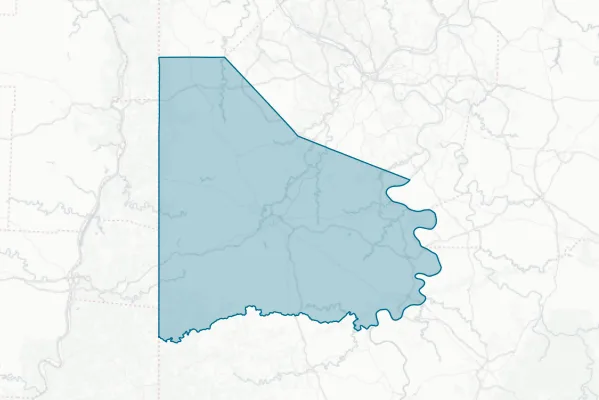 Peters Township School District — detail map