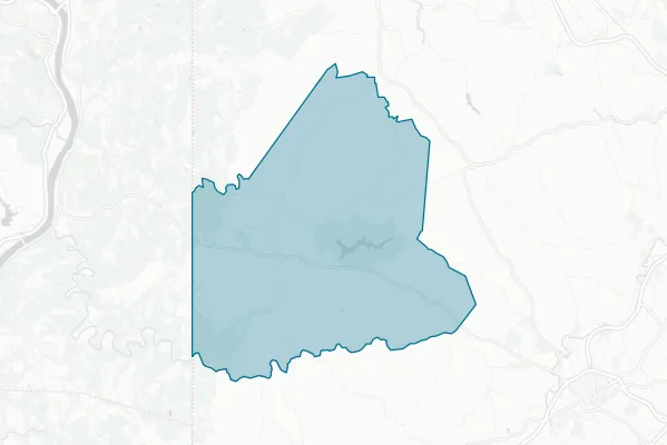 Avella Area School District — detail map
