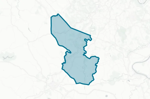 Canon-mcmillan School District — detail map