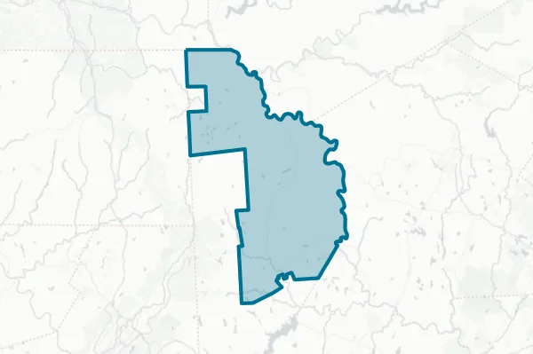 Wayne Highlands School District — detail map