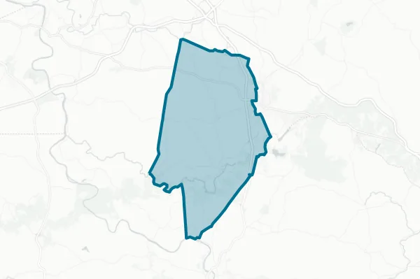 Southmoreland School District — detail map